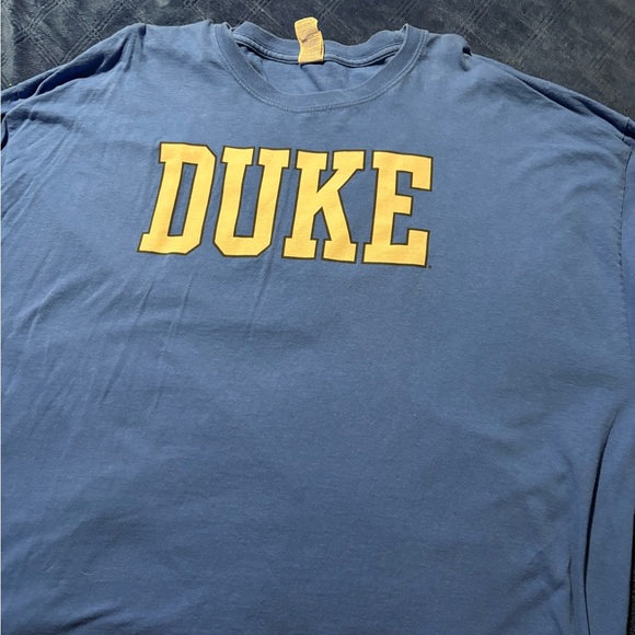Gildan Other - Duke Blue and White Men's Shirt